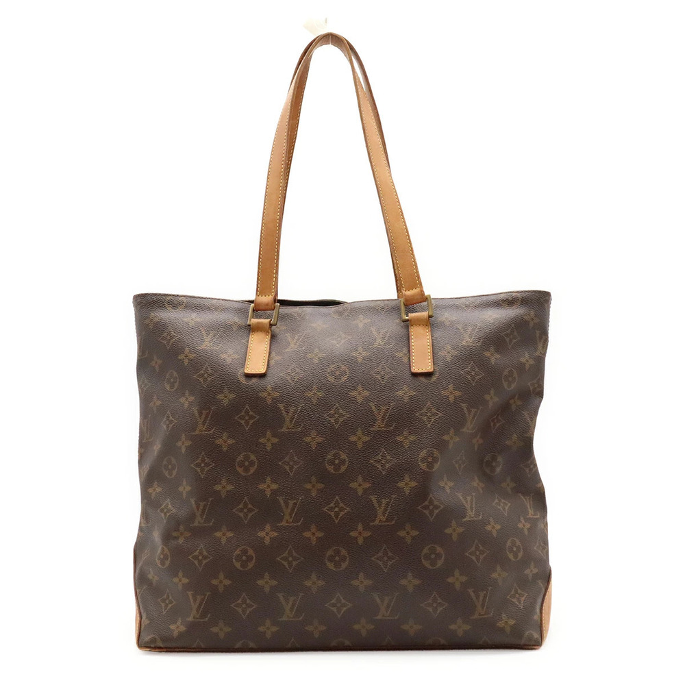 LOUIS VUITTON Monogram Cabas Mezzo Tote Bag Shoulder Hobo Carry